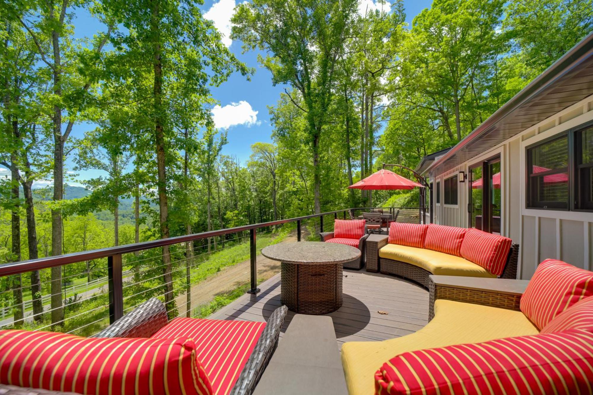 Cullowhee Remote Smoky Mtn Escape With Views And Trail Access!ヴィラ エクステリア 写真